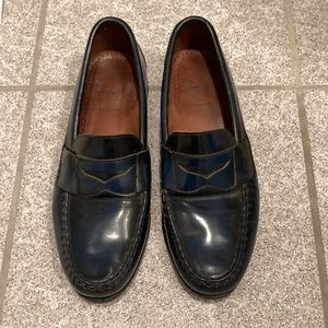 Allen Thoreau size 9 Loafers, blue/black